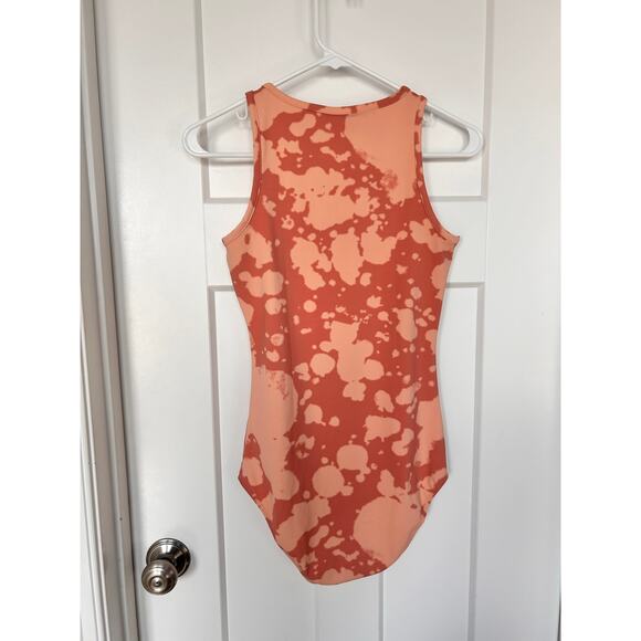 NWT Lularoe Women's Tie Dye Hope Bodysuit Sculpting Tank Top pink Size Small - Picture 5 of 9